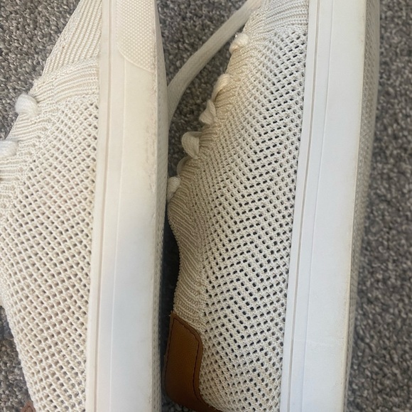 Lucky Brand Luika Woven Knit White Beachy Casual Shoes Size 8 1/2 - Picture 11 of 12